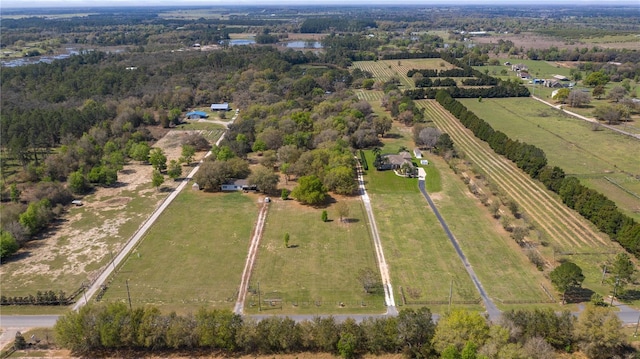 23321 N Buckhill Rd, Howey In The Hills, FL 34737 - aerial overview of property's location with rural landscape and farmland