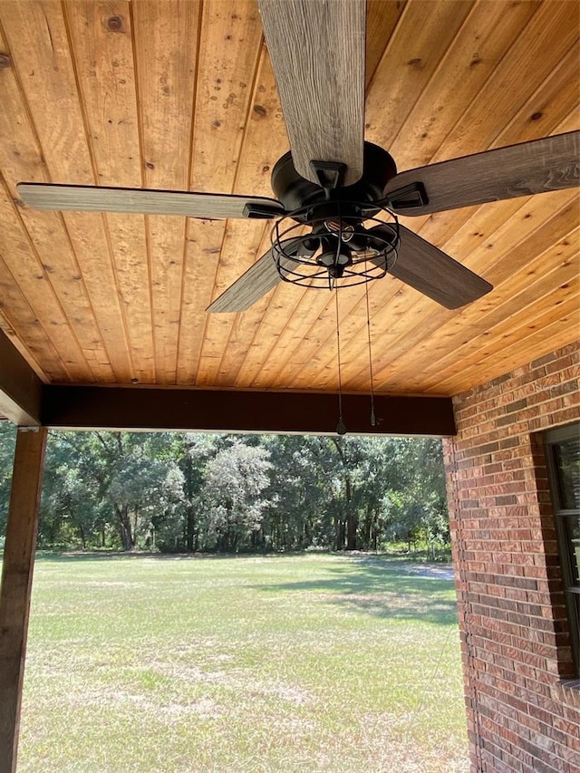 details with ceiling fan