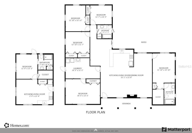1921 Smitty Rd, Weirsdale, FL 32195 - view of room layout