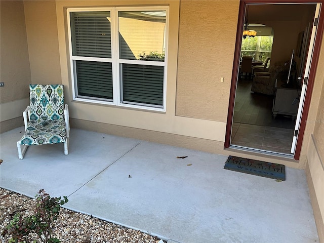 exterior space with a patio