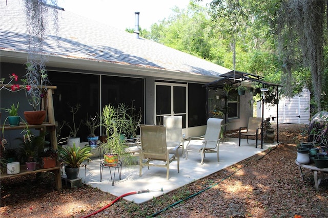 view of patio