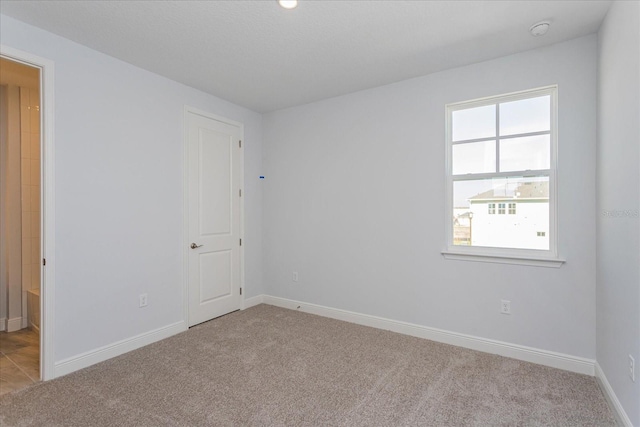 carpeted empty room with a healthy amount of sunlight