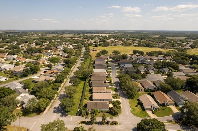 view of aerial view