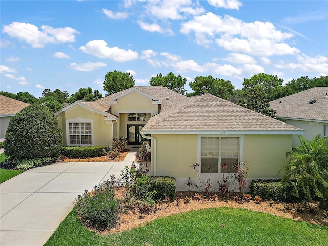 view of ranch-style home