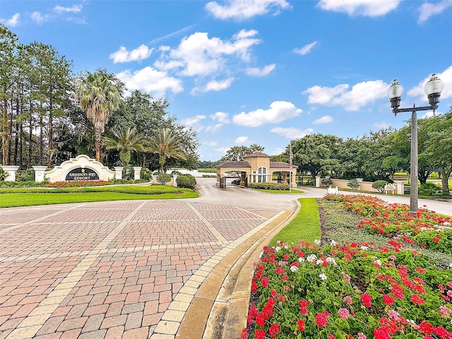 exterior space with a lawn