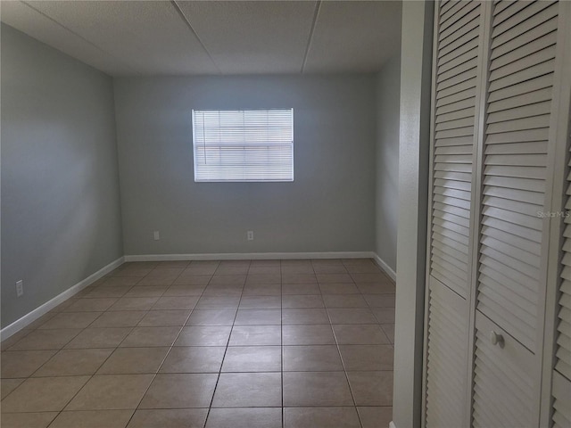 interior space featuring tile floors