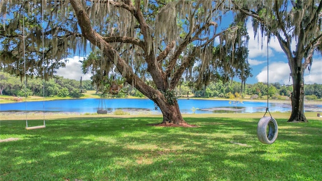 property view of water