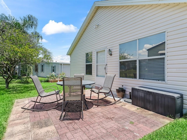 1405 W Schwartz Blvd, The Villages, FL 32159 - view of patio / terrace featuring outdoor dining space