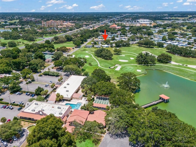 1405 W Schwartz Blvd, The Villages, FL 32159 - view of property location featuring a nearby body of water and a golf club