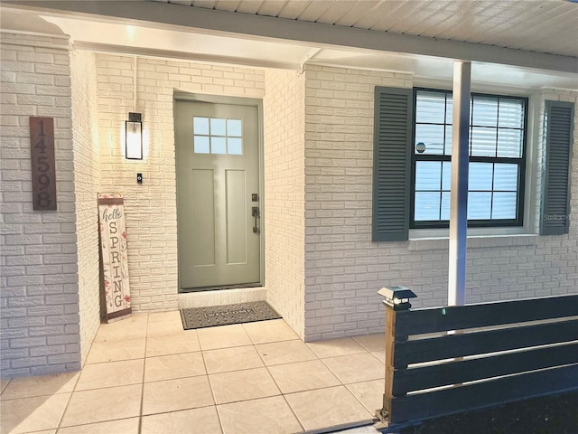 view of property entrance