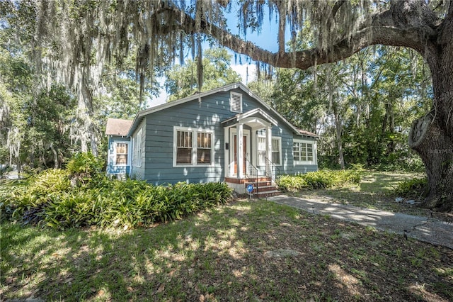 view of bungalow