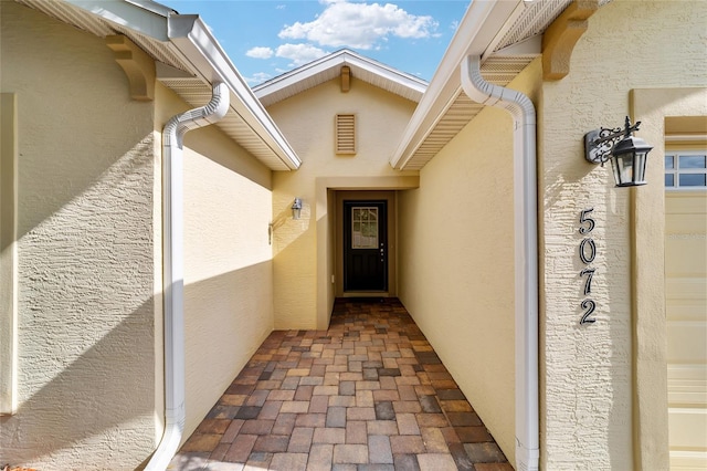 view of property entrance