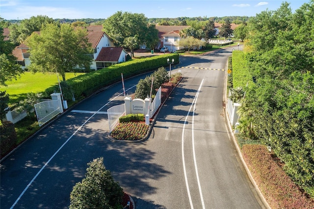 view of road