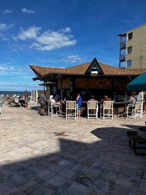 view of home's community featuring a patio