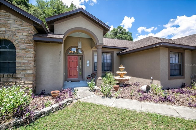 view of entrance to property