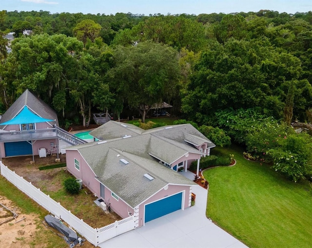 view of birds eye view of property