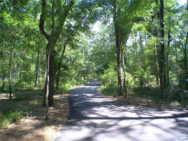 view of road