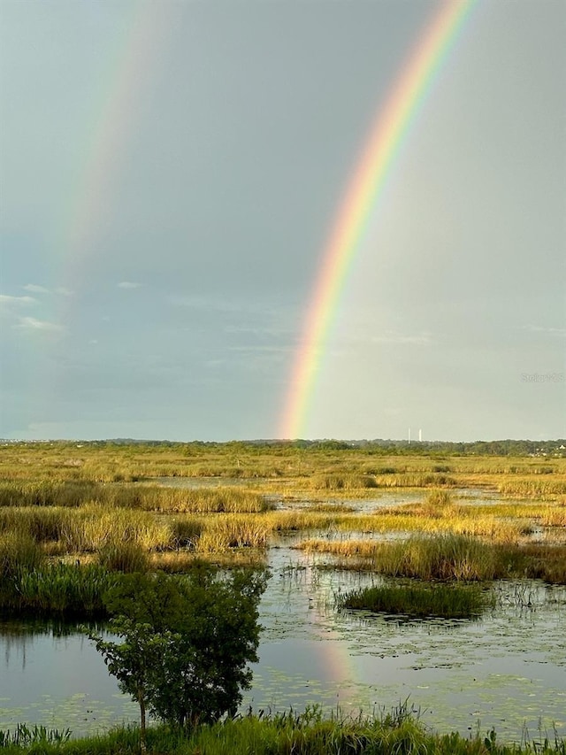 property view of water