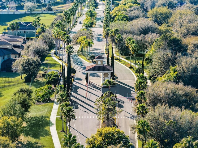 aerial view