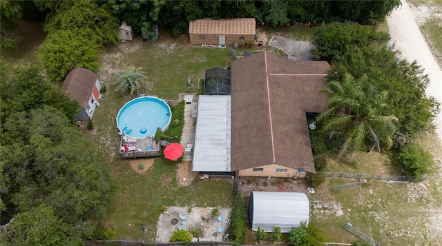 drone / aerial view