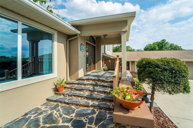 view of entrance to property