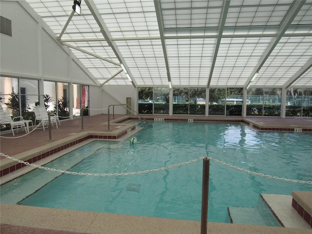 view of pool