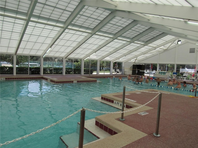 view of pool