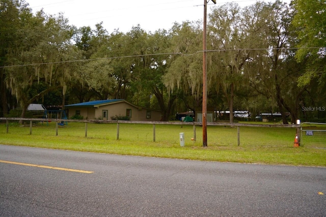 view of road