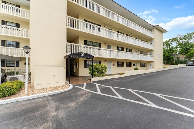 view of property with ac unit