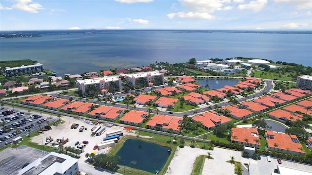 8636 Villanova Dr Unit 1201, Cape Canaveral, FL 32920 - bird's eye view featuring a water view