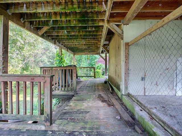 view of deck