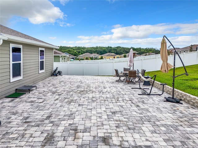 view of patio / terrace