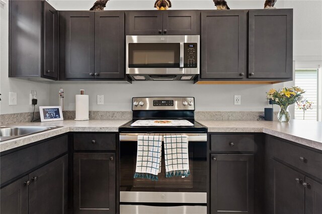 kitchen featuring stainless steel appliances