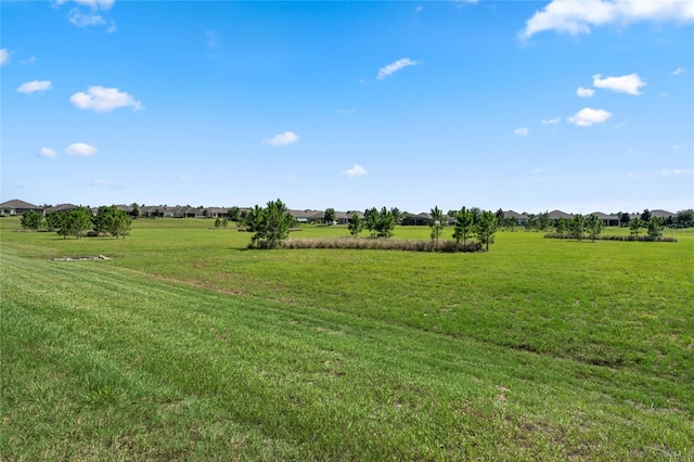 view of nature featuring a rural view