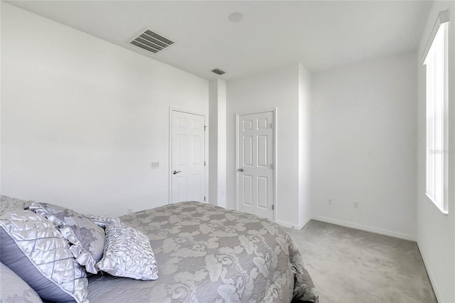 bedroom with carpet flooring