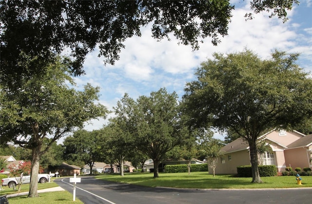 view of road