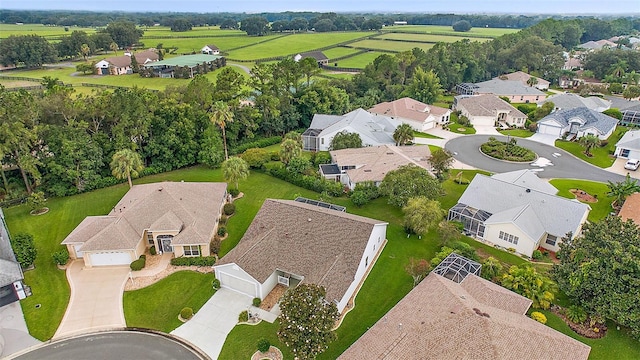 drone / aerial view featuring a residential view