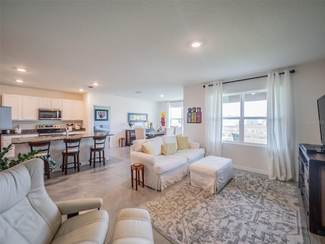 view of living room