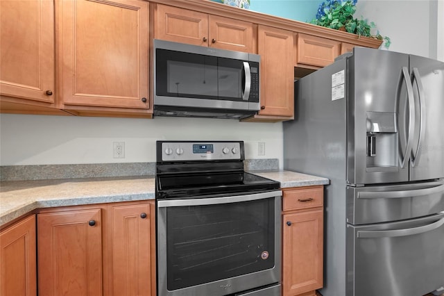 kitchen featuring stainless steel appliances