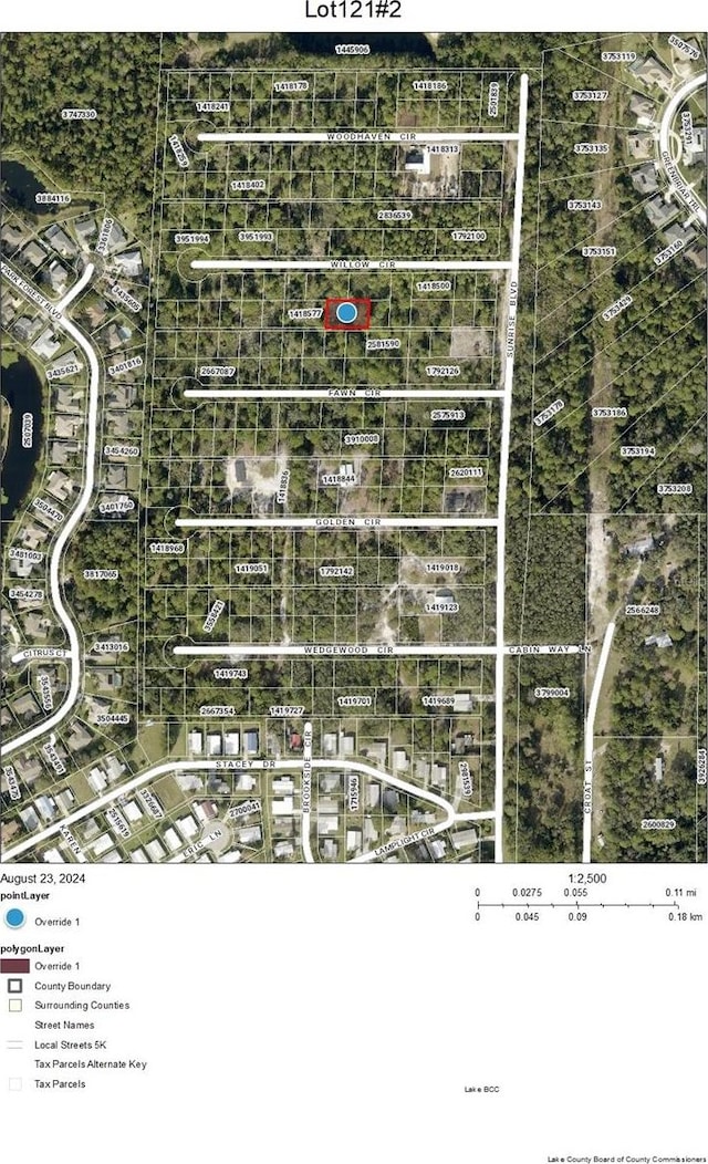 LOTS121 Park Forest Blvd, Mount Dora FL, 32757 land for sale