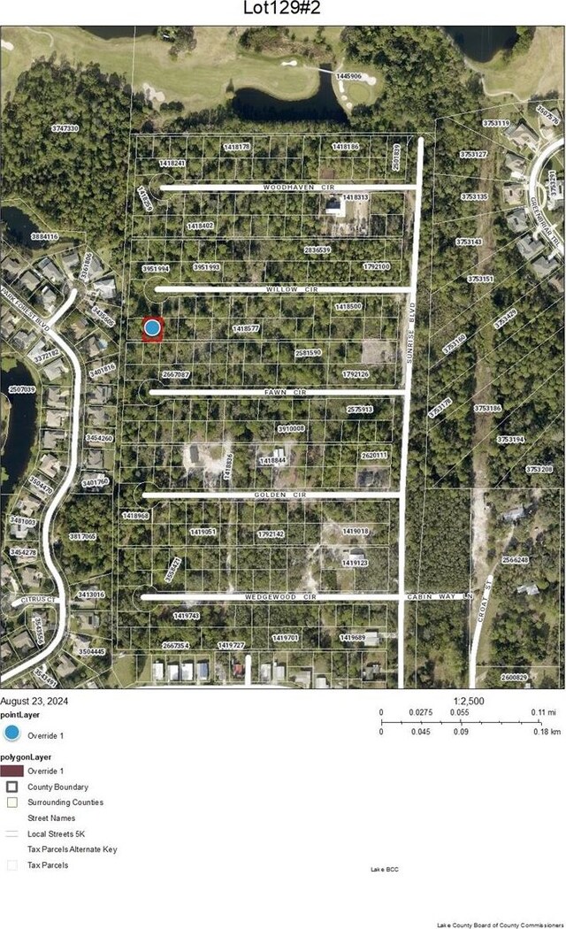 LOT129 Park Forest Blvd, Mount Dora FL, 32757 land for sale