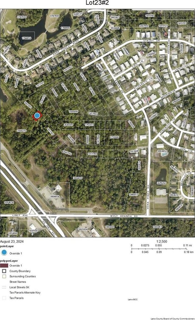 LOT23 Park Forest Blvd, Mount Dora FL, 32757 land for sale