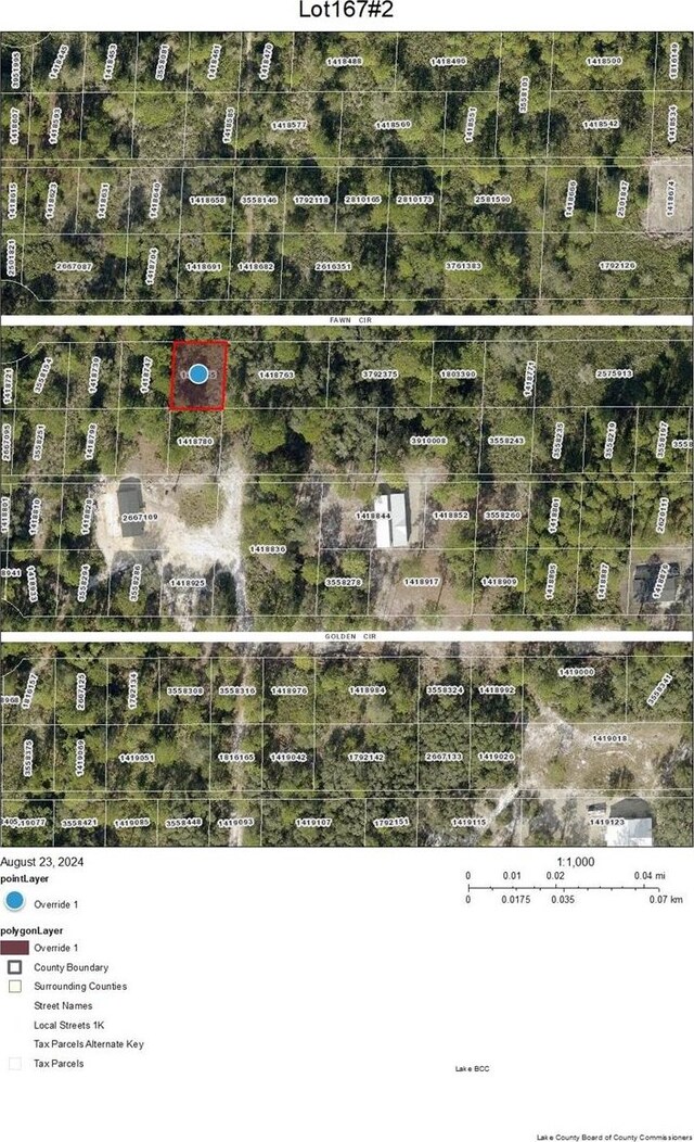 LOT167 Park Forest Blvd, Mount Dora FL, 32757 land for sale