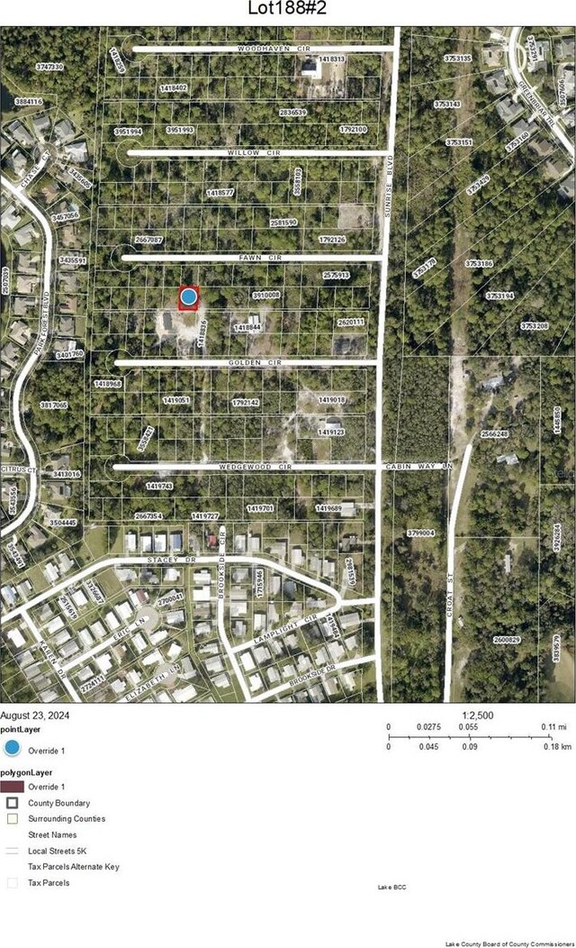 LOT188 Park Forest Blvd, Mount Dora FL, 32757 land for sale