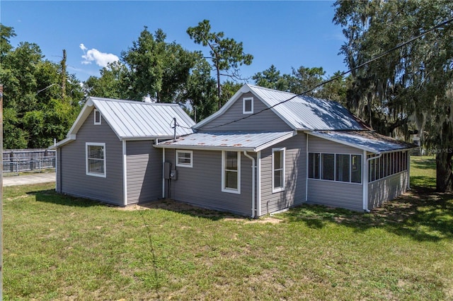 19402 E 5th St, Umatilla, FL 32784 - back of house with metal roof