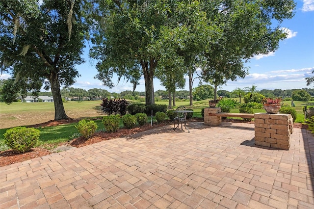 view of patio