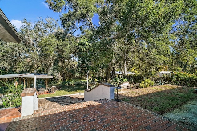 view of patio