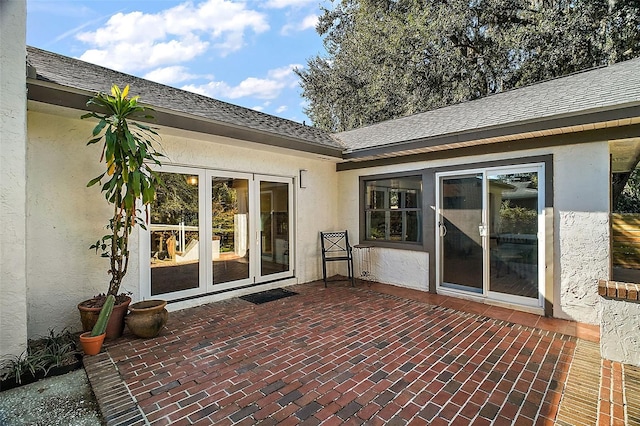 view of patio / terrace with french doors