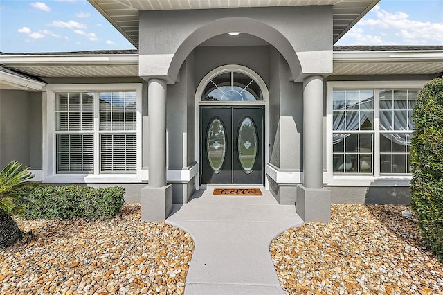 view of property entrance