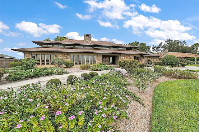 view of back of property